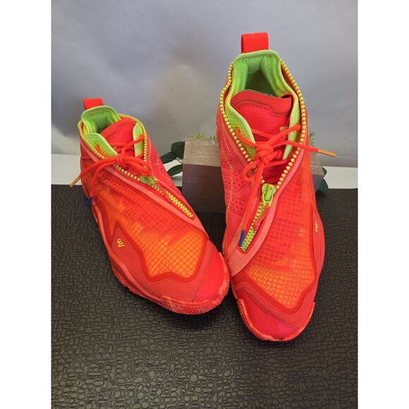 JORDAN WHY NOT .6 BRIGHT CRIMSON RED BASKETBALL SHOES DO7189-607 Sz 14 US main image 6
